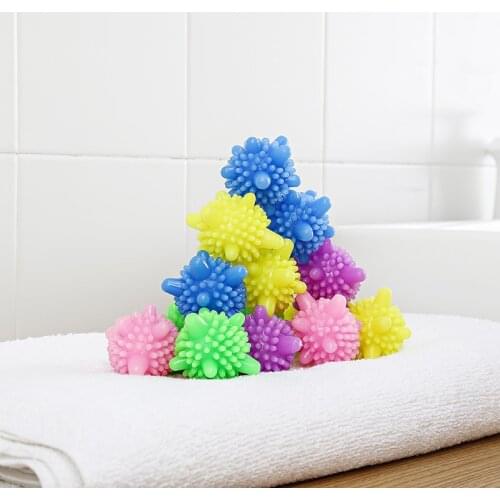 5PCs Magic Laundry Ball For Household Cleaning Washing Machine Clothes Softener Starfish Shape Solid Cleaning Balls 6cm