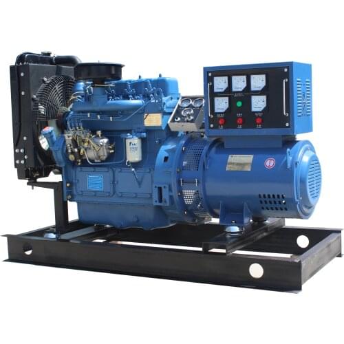 24kw 30kva WP24GF Water Cooled Open Diesel Generator