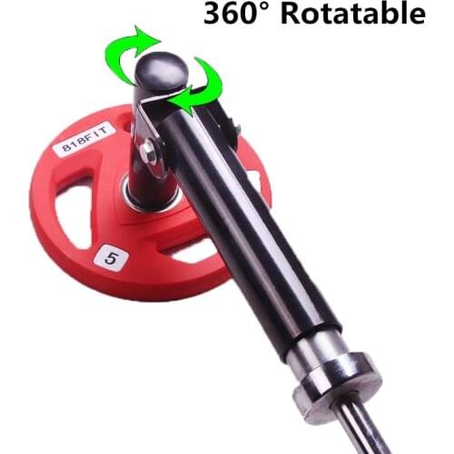 Gym Home Fitness Barbell Attachment Pulling Weight Lifting Arm Muscle Training Barbell Support Bar Deadlift Leg Squat Workout