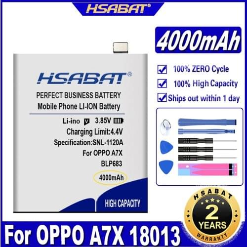 HSABAT Oppo A7x Phone Batteries