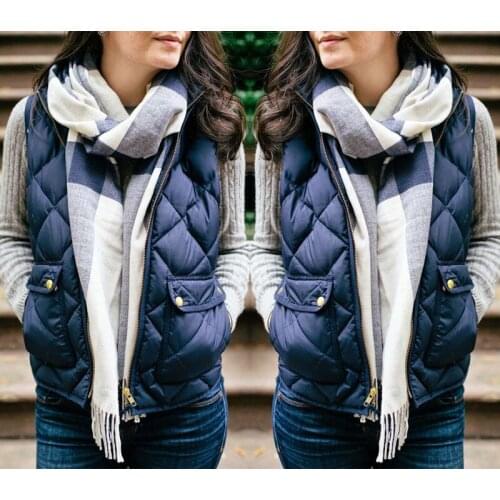 Fashion Women Jacket Casual Sleeveless Duster Coat Jacket Cardigan Gilet Warm New Hot
