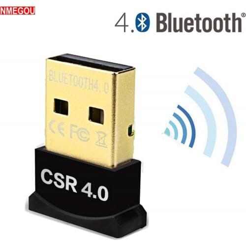 Mini USB Wireless Bluetooth compatible CSR 4.0 Dual Mode Adapter Dongle Driver for Windows 10 8 7 Vista XP Linux PC V4.0 Adapter