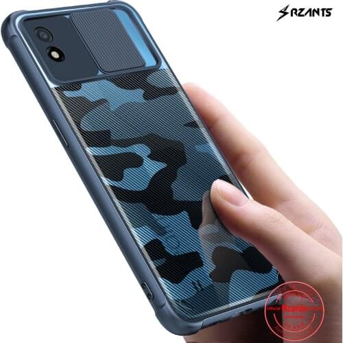 Rzants For OPPO Realme C11 2021 Realme C20 Phone Case Soft [Camouflage Lens] Protection Clear Double Casing