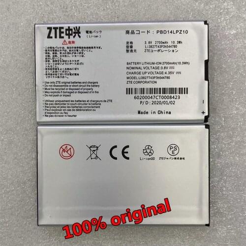 2700mAh Li3827T43P3h544780 Battery For ZTE MF975 MF975S For Hybrid 4G LTE Pocket WiFi SoftBank 304ZT 305ZT Battery