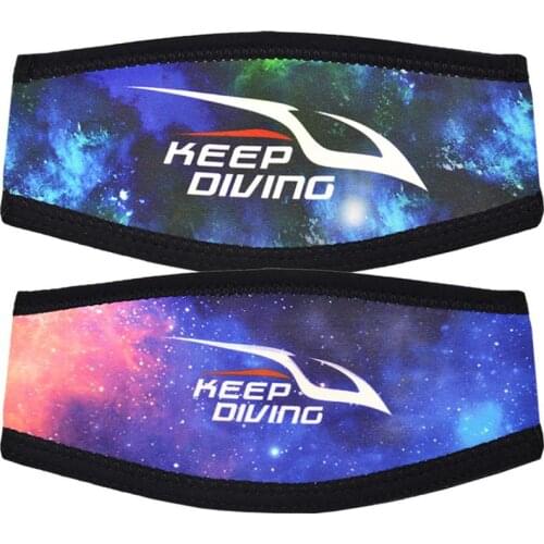 Diving Hairband Double-sided Printing Anti-wrapped Hair Protection Cover Diving Equipment Comfortable Adjustable Gear Accessory