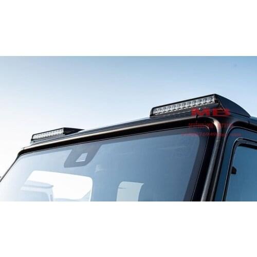 W463A W464 g350 g500 g550 g63 G-class B style dry carbon led light bar 2018-2020 g wagon roof spoiler