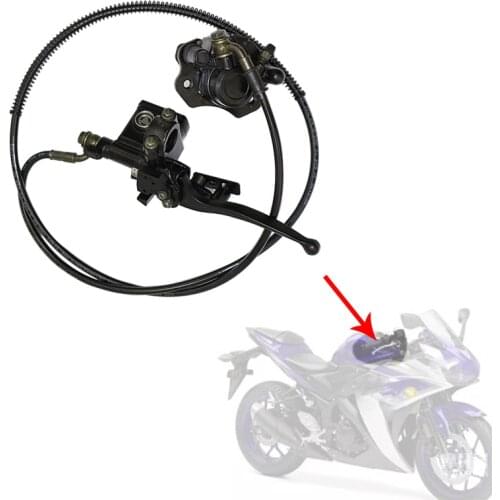 Rear Hand Side Lever Brake Master Cylinder Caliper for Chinese 50CC 90CC 110CC 125CC ATV Quad for ATV with 22mm (7/8") handlebar