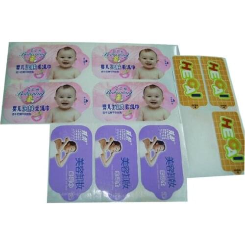 Extra strong waterproof self custom adhesive labels for essential oil bottles