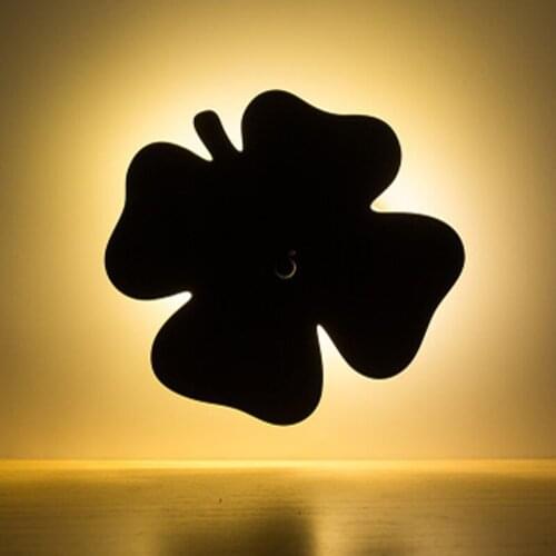 LED Night Light Wall Light Creative Silhouette Human Motion Sensor Remote Control Atmosphere Light Beside Table Lamp Home Decor