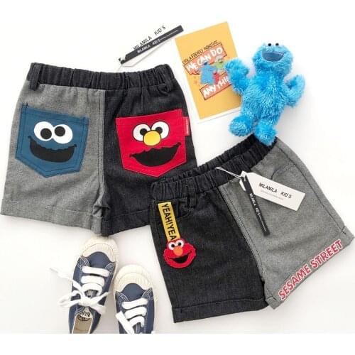 Tonytaobaby Summer New Style Cartoon Mixed Colors Pants Girls Pants Boys Pants