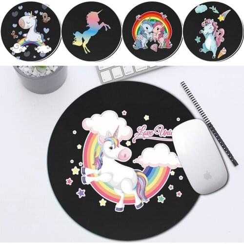 Comfortable Mouse Pad Cute Cartoon Pattern Desk Mat Pads Waterproof Office Decoration Bureau Kussen Girls Boys Cute Stationary