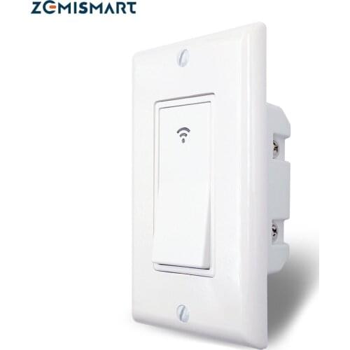 Zemismart WiFi switch Push Wall Switches Alexa Google home Enable APP Remote Control