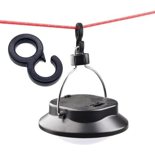 10Pcs Clip Tail Hook Outdoor Camping Tent Light Plastic Canopy Tarp Fixed Hook Hanging Flower Pot Accessories