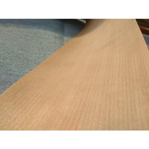 2x Natural Wood Sliced Veneer Quality Cherry Furniture Veneer Straight Grain Q/C