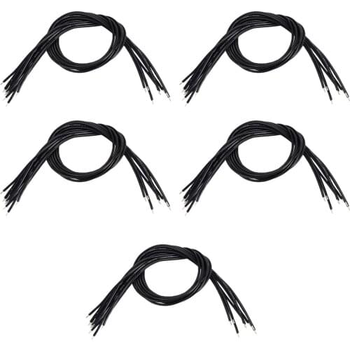 50Pcs Guitar Amp Lead Cord Cable Single Core Connecting Wire for Musical