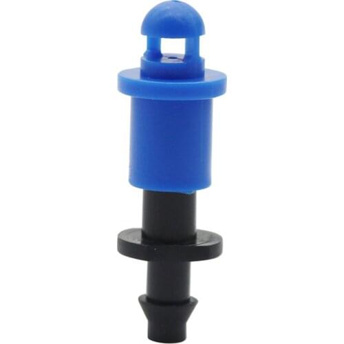 50 Pcs Garden Simple Refractive Atomized Micro Jet Nozzle Greenhouse Mist Sprayer Watering Irrigation Drip for 1/4 Inch Hose