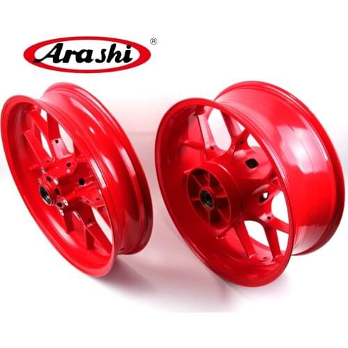 Arashi Red Wheel Set CBR1000RR 2008 - 2016 Front Rear Wheel Rim Motor Rims For Honda CBR 1000 RR 1000RR 2009 2010 2011 2012