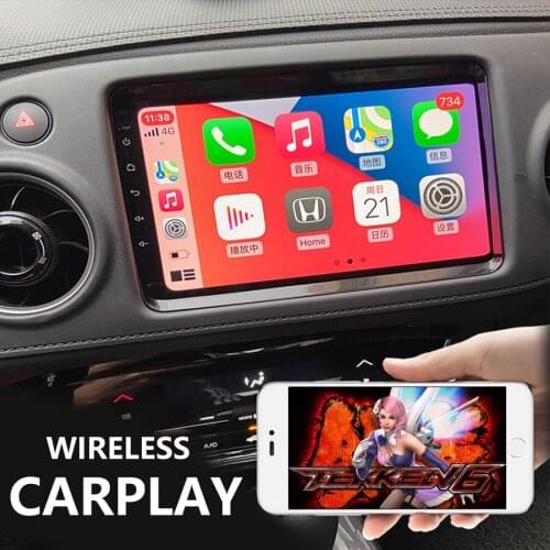Car Gps Autoradio CarPlay Android Car Radio Multimedia Player For Honda Vezel HR-V HRV 2014 No 2din Android Radio WIFI
