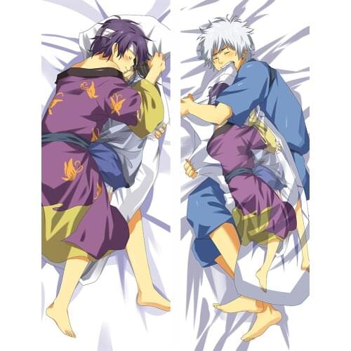 Japan Anime Hugging Body Pillow Case Cover Silver Soul Gintama Printed yh005 Dropshipping Wholesalers Bedding covers