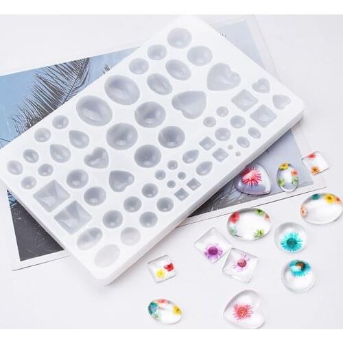 UV Epoxy Resin Mold Pendant Mold Handmade DIY Jewelry Craft Making Silicone Mold Accessories