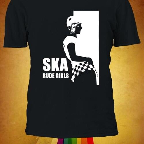 SKA Rude Girls T shirt Tee Shirt Top Men Women Boy Girl Ladies Unisex S M L XL XXL 3XL 4XL 5XL Oversized 3096