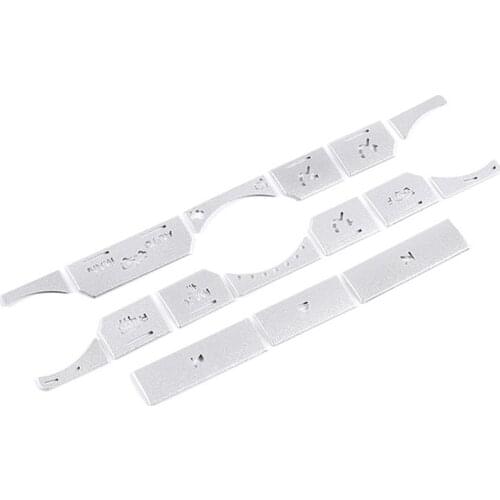 Car Air Conditioning Button Stickers for Land Rover Range Rover Evoque 2012-2018