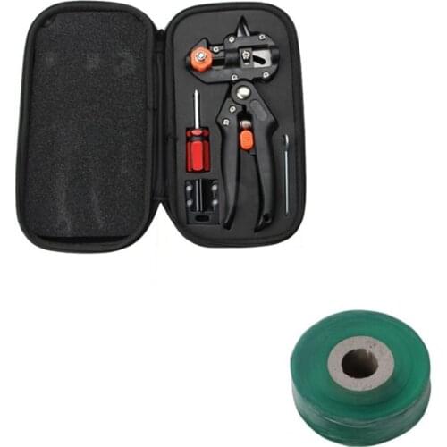 Professional Grafting Pruner Tools,Gardening Cutting Tool with Replacement Blades for Plant Branch Stem Vine Twig Stick