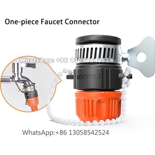 Quick Plug Self-suction Head, Self-priming Components of Washing Machine, Water Inlet Nut, Integrated Faucet Connector