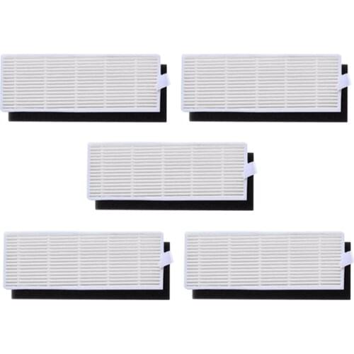 5 Sets HEPA Filters replacement for Polaris PVCR 0726w 0826 vacuum cleaner Cleaning Filter accessories Sponge HEPA Filters