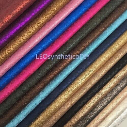 1PC 21X29CM Vintage Mermaid Faux Leather Fabric, Synthetic Leather Sheets, PU Leather For Making Bows LEOsyntheticoDIY T374