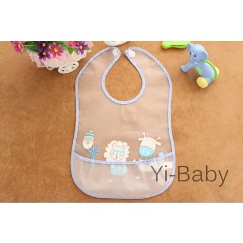 12PCS/Set YB0006 Lion Baby waterproof bib Infant saliva towels Burp Cloths Baby bib Free shipping
