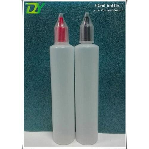 60ML pen shape bottle,unicorn bottle plastic bottle for infuse oil free shipping to all over the world