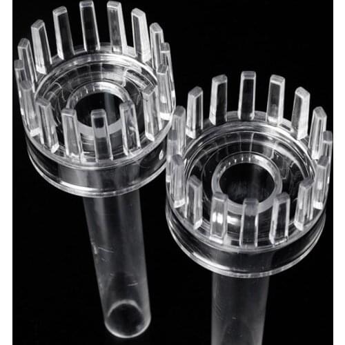 Aquarium Accessories Skimmer Parts for Fish Tank Surface Skimmer Fitting Clear Surface Protein Oil Slik Bacterial Film Remover