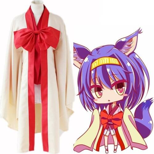 Anime No Game No Life Cosplay Costumes Izuna Hatsuse Cosplay Costume Kimono Halloween Carnival Party Women Cosplay Costume