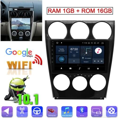 9" Android 10.1 Car DVD Player Radio GPS Navigation Video Stereo Wifi for Mazda 6 2004-14 Car Multimedia MP5 Player 2 Din