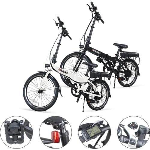 Bikemate Folding Electric Bicycle Lithium Battery Adult Men And Women Ultra Light And Convenient Mini Small Scooter, Boosting Mi