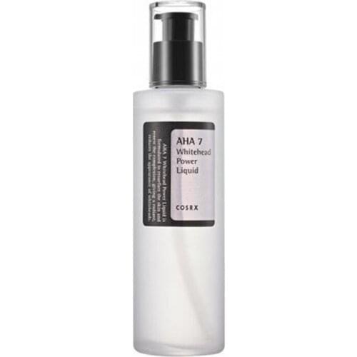 Cosrx AHA 7 Whitehead Power Liquid 100ml Whiteheads Remover Sebum Blackhead Remover Acne Treatment Smooth Skin Korean cosmetics