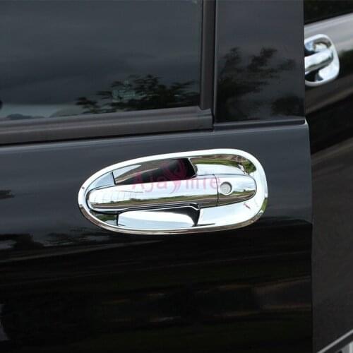 For Mercedes Benz Vito V Class V260 W447 2014 2015 2016 2017 2018 Door Handle Cover Bowl Trim Chrome Car Styling Accessories