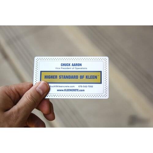 Lunuxry laser engraved stainless steel metal business card