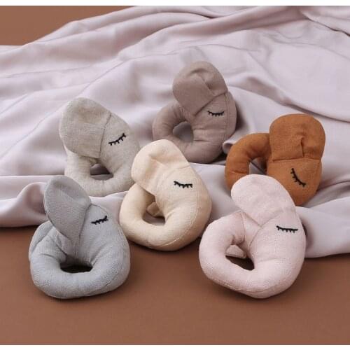 New Baby Hand Bells Rattles Soft Plush Shaking Toys Newborn Gift Infant Early Educational Toy Cute Elephant Baby Stuff