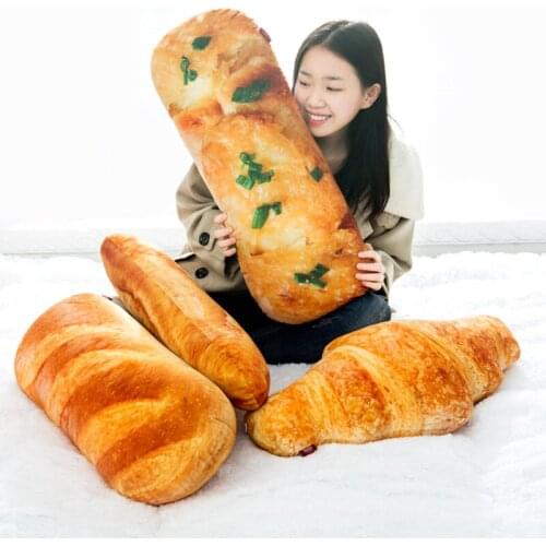 Bread Cushion animal Cartoon pillow fashion creative gift Bedroom Sofa Home Decor Christmas gift ideas home textile
