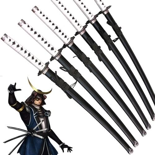 Samurai Warriors BASARA Date Masamune 's Sword Cosplay Prop Wooden Sword