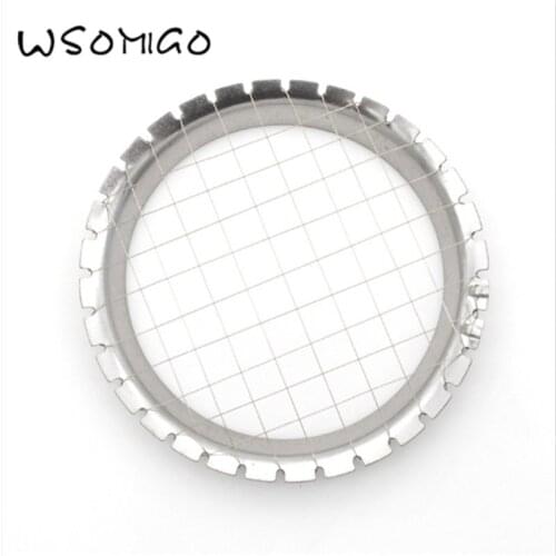WSOMIGO 1pcs Kitchen Accessories Cutter Cut Egg Equipment Grid Vegetable Salad Egg Cuter Kitchen Gadget Kitchenware - C