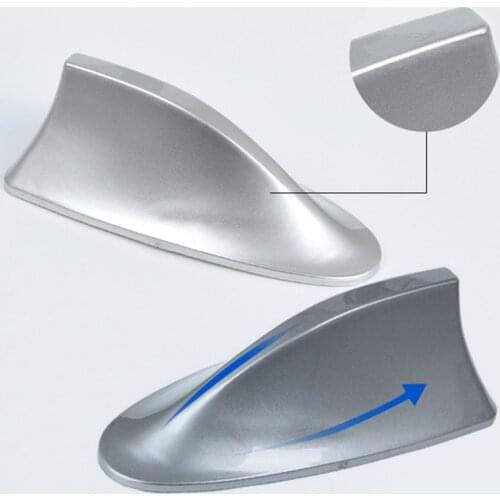Universal Car Radio Shark Fin Roof Car Shark Antenna Radio FM/AM Signal Design For BMW Honda Aerials Antenna Car Styling
