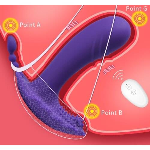 Vibrator Panties Wearable Butterfly Dildo Vibrator USB Rechargeable Clitoris Stimulator Erotic Sex toy for Women Masturbator