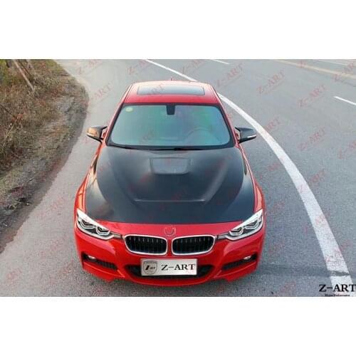 Z-ART TRANSPARENT engine bonet for BMW BMW F30 F31 F32 F33 F34 F36 carbon fiber engine cover for BMW 3 series 2013-2019 4 series