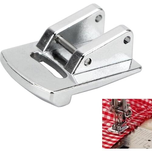 Presser Foot Rolled Hem Curling Single Pin Pleat Sliver For Sewing Machine Sewing Machine Accessories 1 Piece