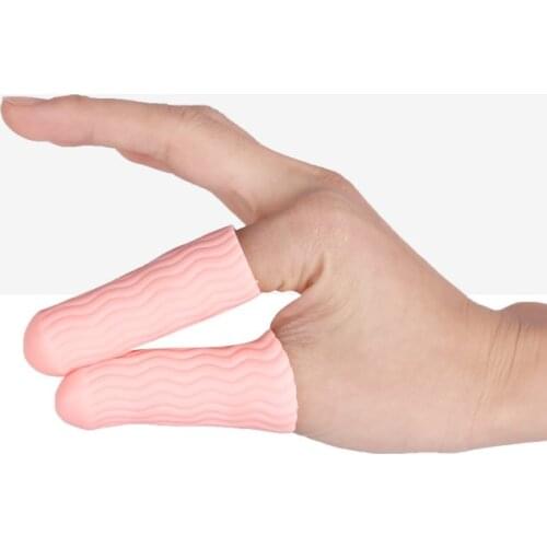 1piece Silicone Gel Tube Bandage Finger Toe Protector Glove Sleeves Pain Relief Heated Finger Gloves Non-Slip
