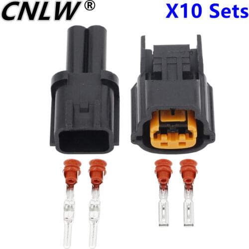 2 Pin Automotive Header Automotive Wiring Harness Connector Plug with Terminal DJ70213Y-2.3-11/21