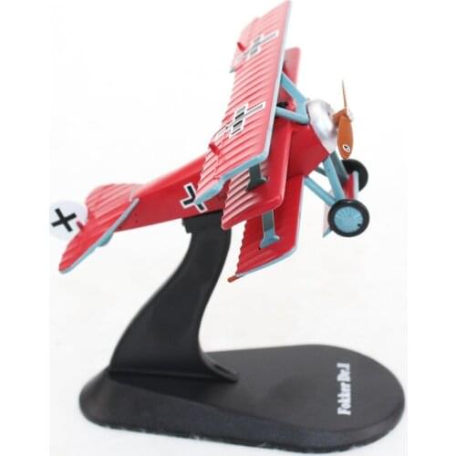 14607 Diecast 1/72 aricraft model FOKKER DR 1-BARON ROJO fighter airplane model toys airforce collection